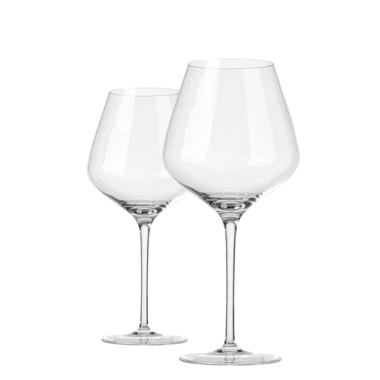 Jogo de 2 Taças de Cristal Lídio Carraro para Vinho Tinto Mozart Crystal By Frederico Strauss - 800ml - Concerto