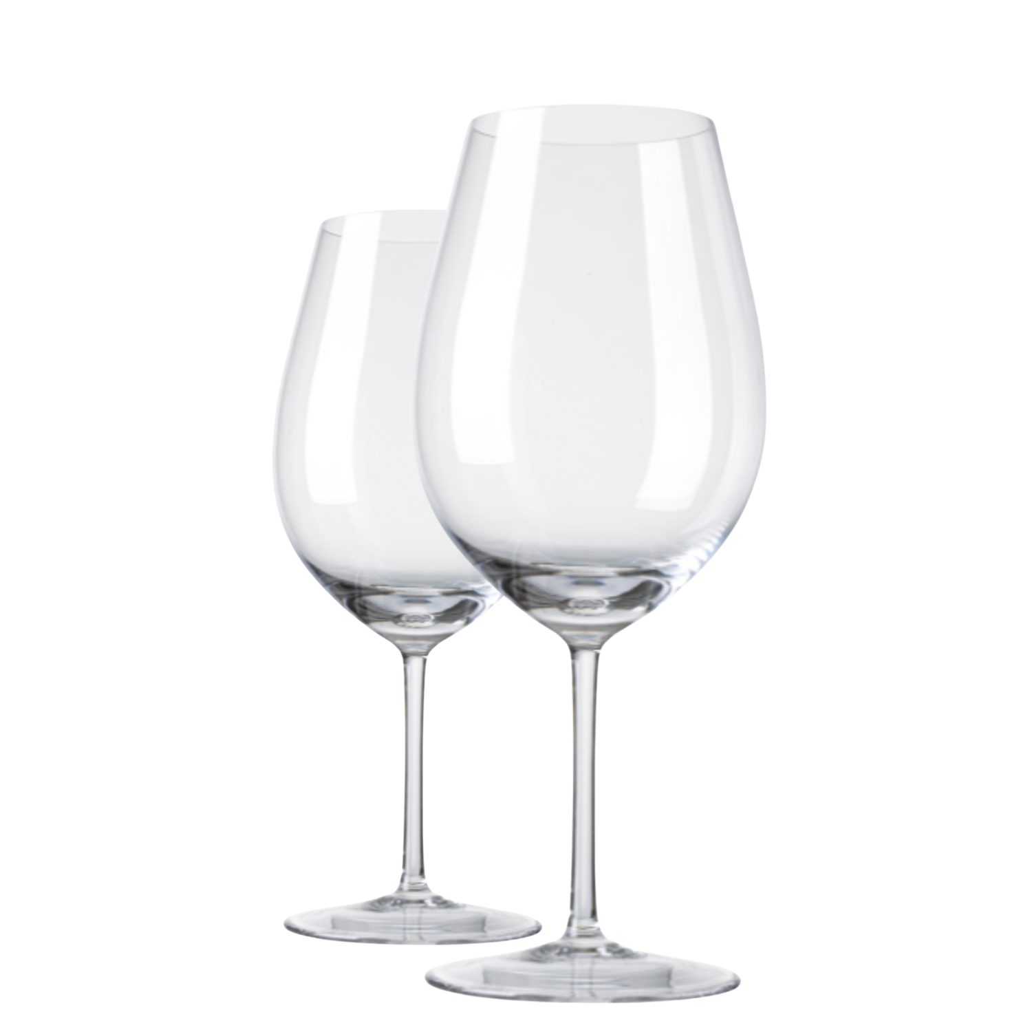Jogo de 2 Taças de Cristal Vivaldi Panamby para Vinho Mozart Crystal By Frederico Strauss - 1640ml - Sinfonia