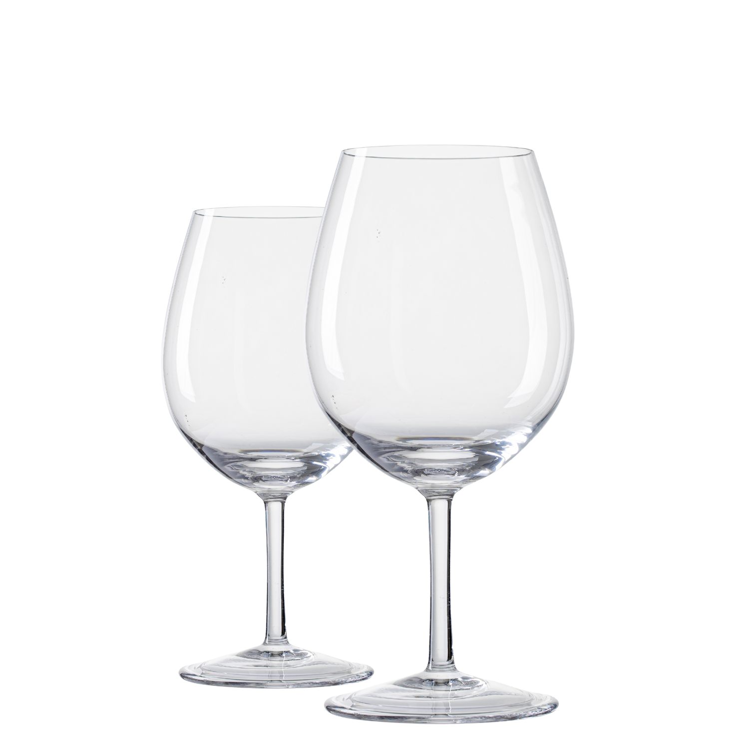 Jogo de 2 Taças de Cristal Pinot Noir para Vinho Mozart Crystal By Frederico Strauss - 420ml - Concerto