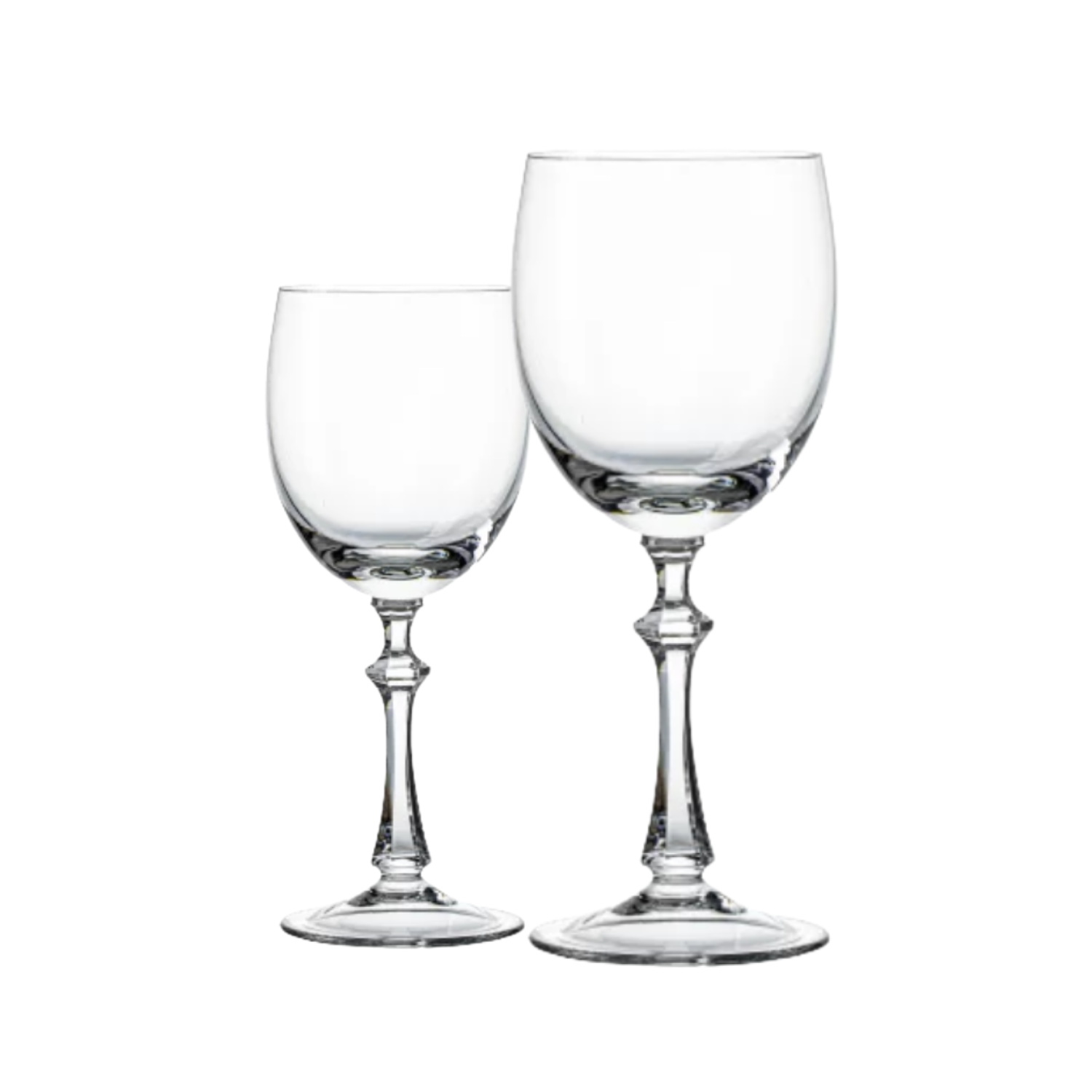 Jogo de 2 Taças de Cristal para Água Mozart Crystal By Frederico Strauss - 480ml - Réquiem Liso