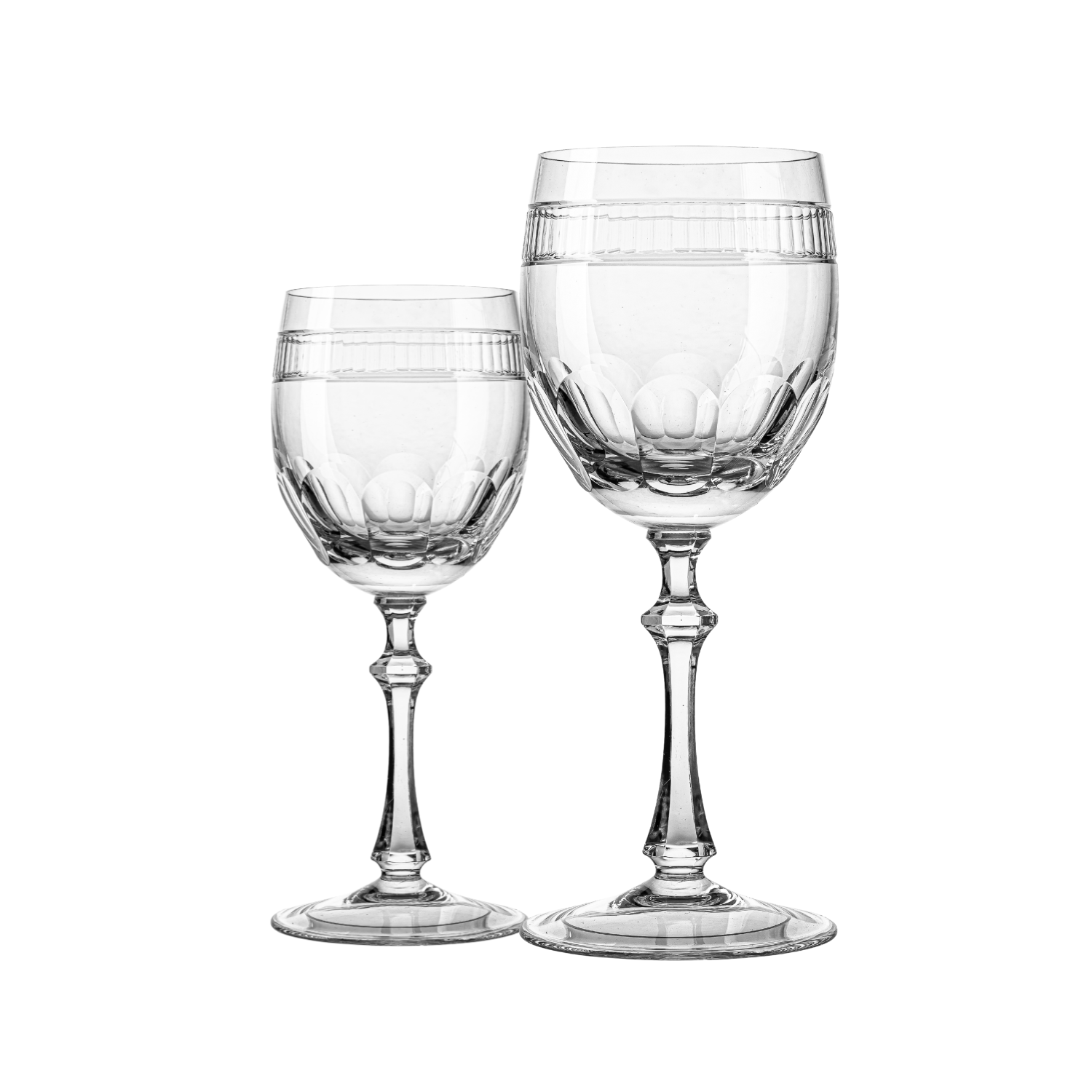 Jogo de 2 Taças de Cristal para Água Mozart Crystal By Frederico Strauss - 480ml - Réquiem 07