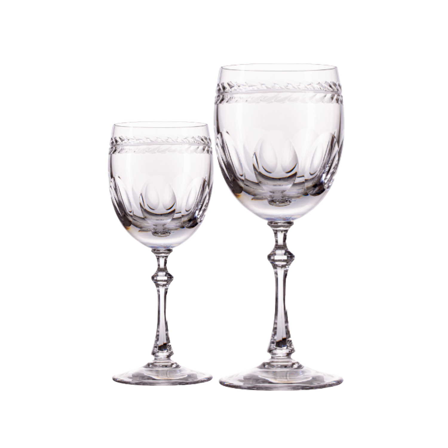 Jogo de 2 Taças de Cristal para Água Mozart Crystal By Frederico Strauss - 400ml - Réquiem 17