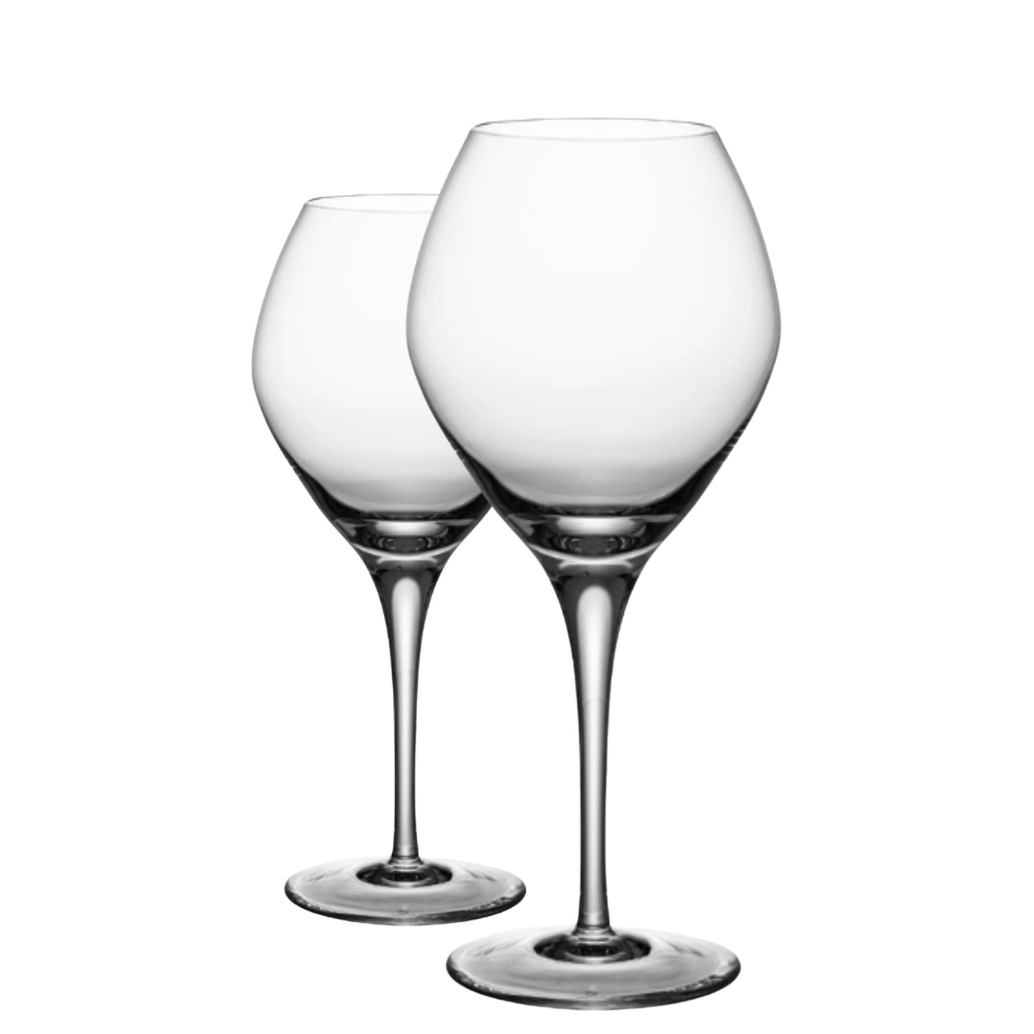 Jogo de 2 Taças de Cristal Sauternes para Vinho Branco Mozart Crystal By Frederico Strauss - 353ml - Sinfonia