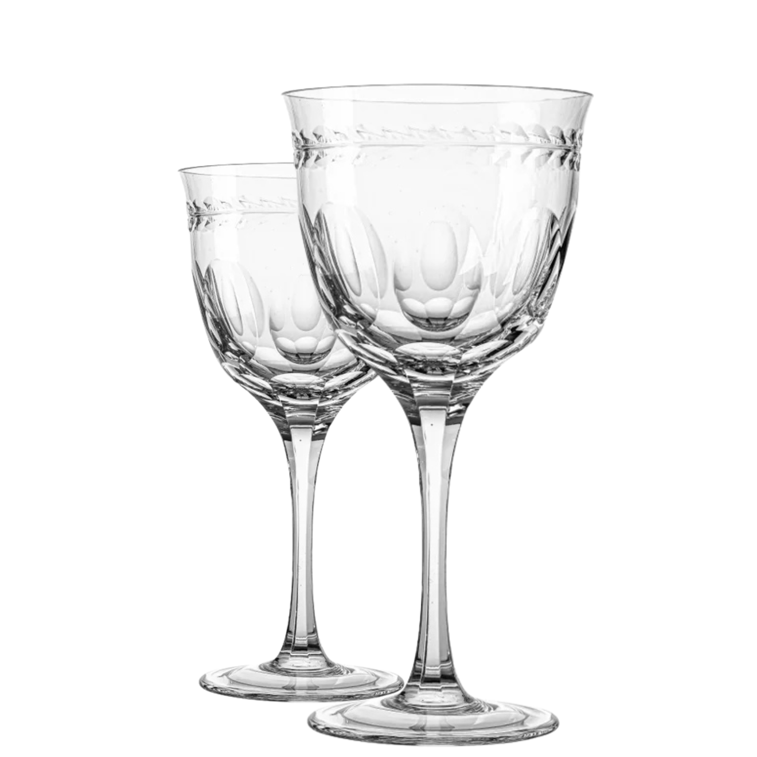 Jogo de 2 Taças de Cristal para Água Mozart Crystal By Frederico Strauss - 400ml - Sonata 17