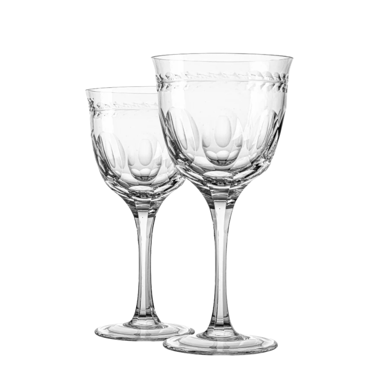 Jogo de 2 Taças de Cristal para Vinho Branco Mozart Crystal By Frederico Strauss - 280ml - Sonata 17