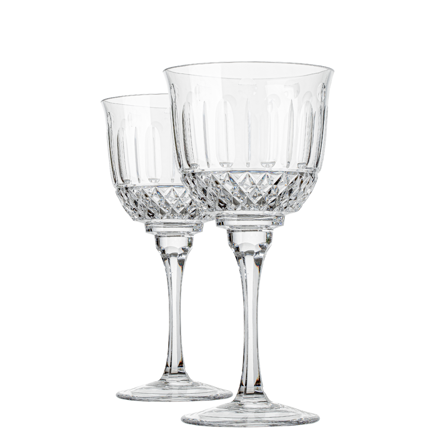 Jogo de 2 Taças de Cristal para Água Mozart Crystal By Frederico Strauss - 400ml - Sonata 69