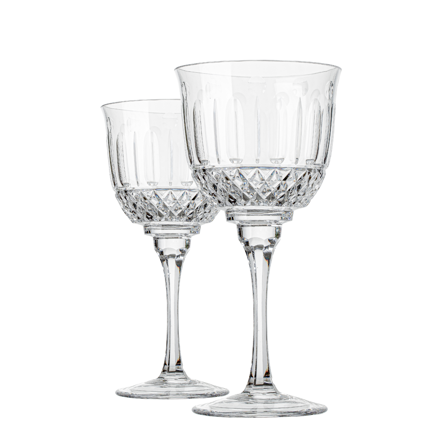 Jogo de 2 Taças de Cristal para Vinho Tinto Mozart Crystal By Frederico Strauss - 300ml - Sonata 69