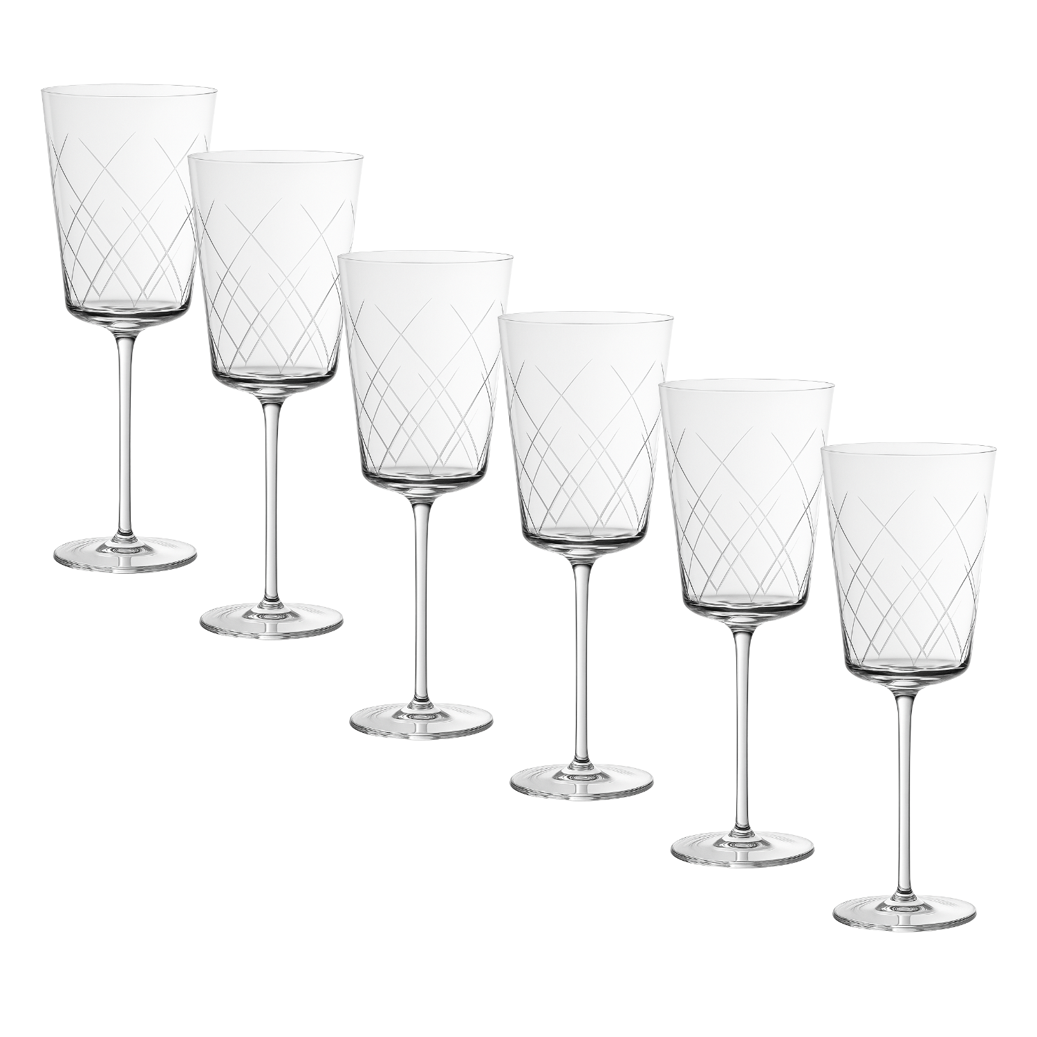 Jogo de 6 Taças de Cristal Vivaldi para Água Mozart Crystal By Frederico Strauss - 410ml - Casa de Bragança 29