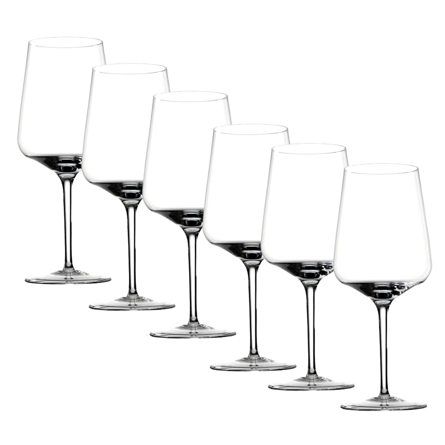 Jogo de 6 Taças de Cristal Don Guerino para Vinho Tinto Mozart Crystal By Frederico Strauss - 700ml - Concerto