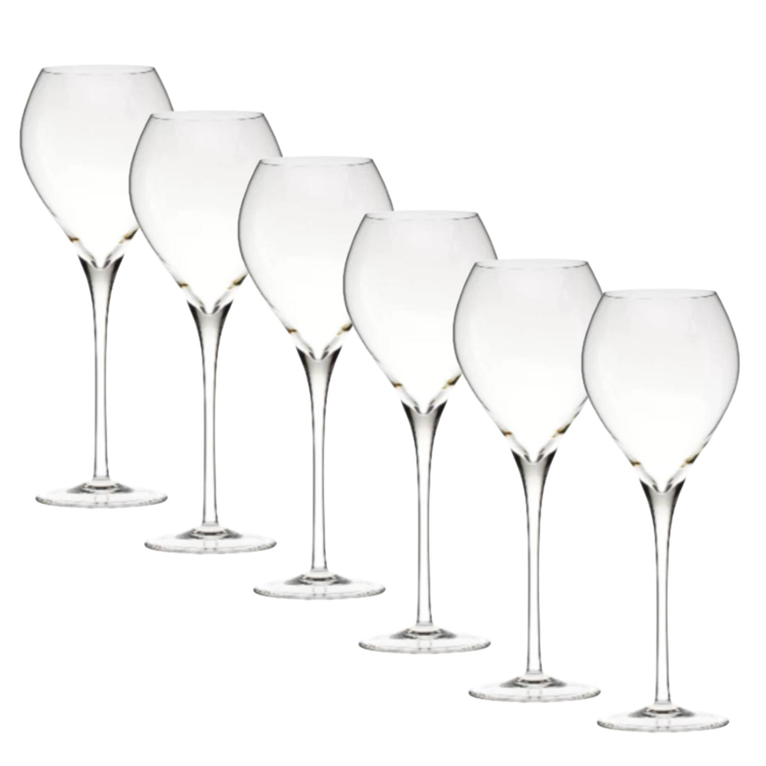 Jogo de 6 Taças de Cristal Sommelier Du Vin Mozart Crystal By Frederico Strauss - 195ml - Concerto