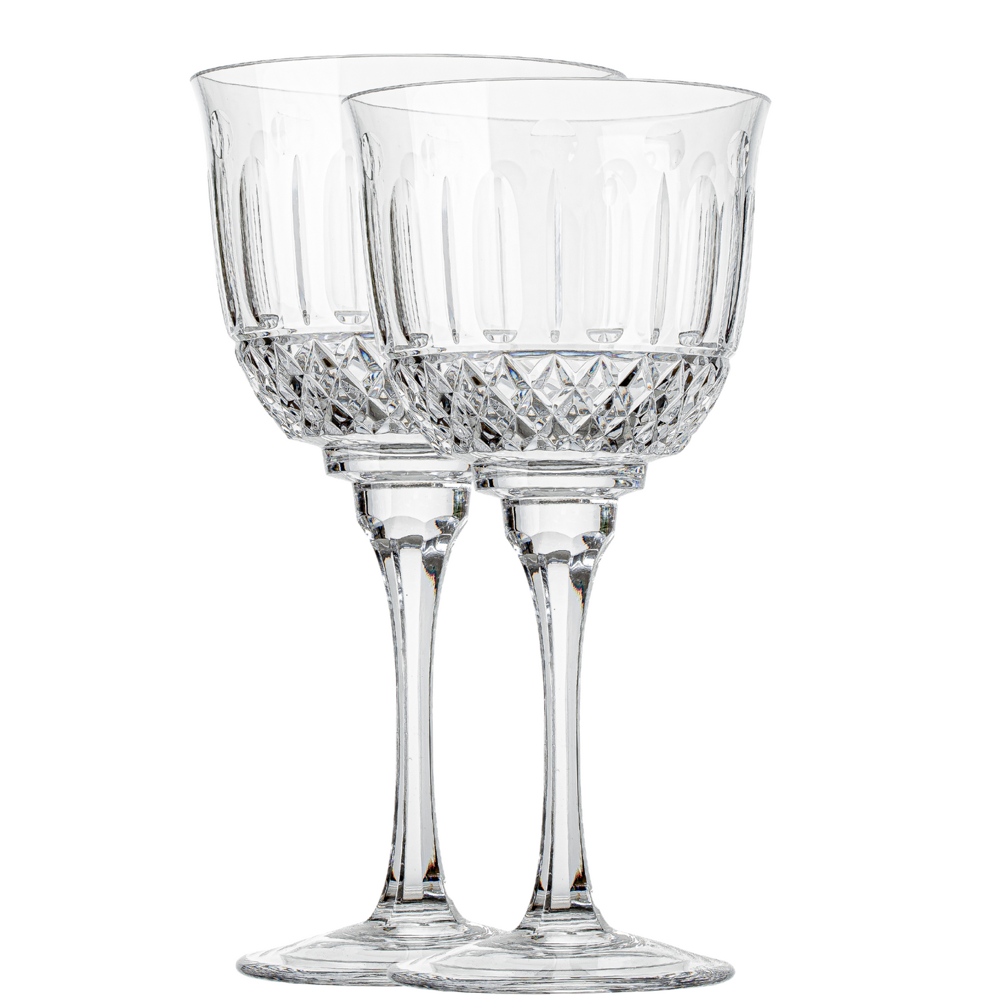 Jogo de 2 Taças de Cristal Sonata para Vinho Tinto Mozart Crystal By Frederico Strauss Lapidado 69