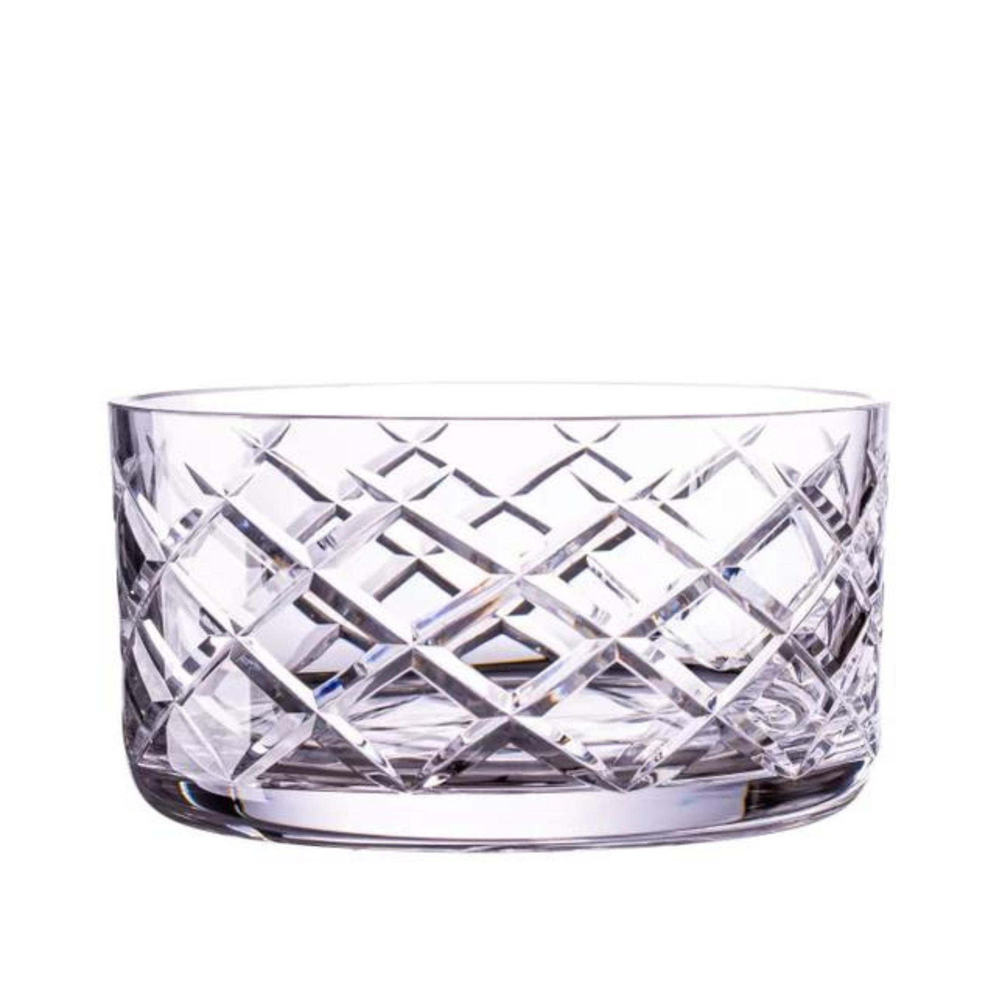 Mini Saladeira de Cristal Lapidado 33 Mozart Crystal By Frederico Strauss