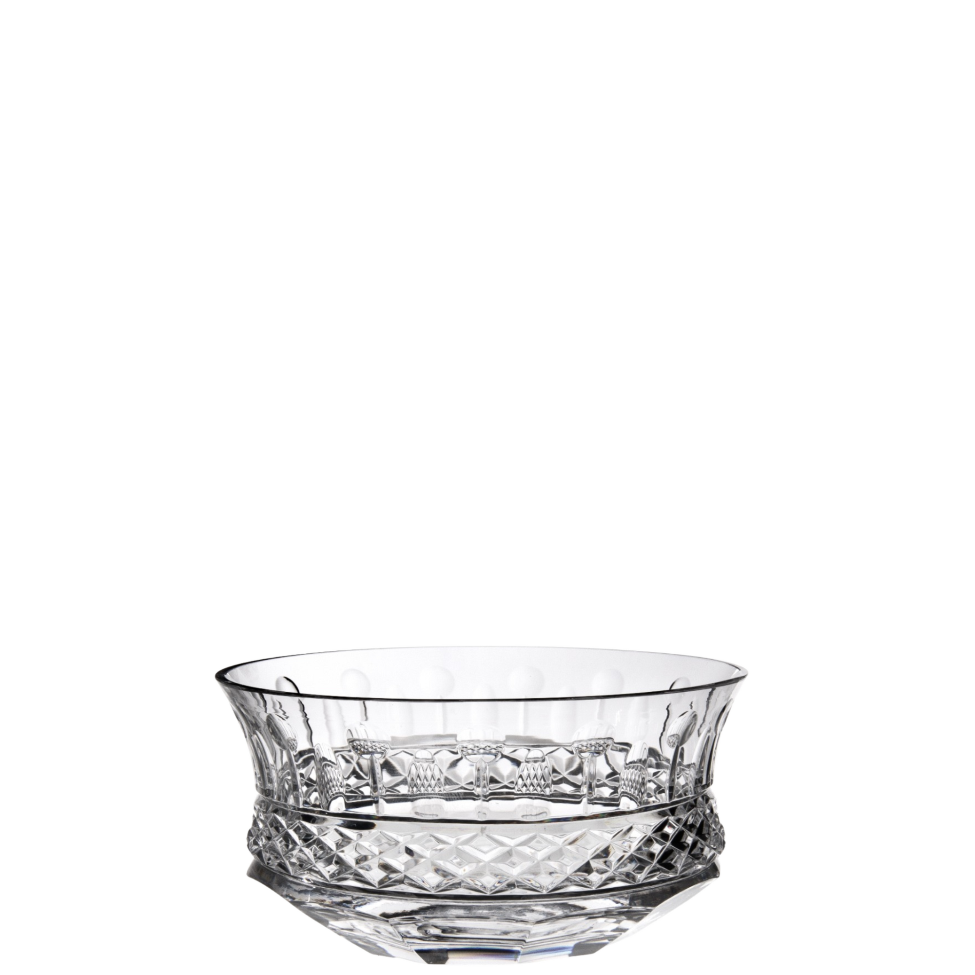 Porta Aperitivo de Cristal Flauta Lapidado 69 Mozart Crystal By Frederico Strauss