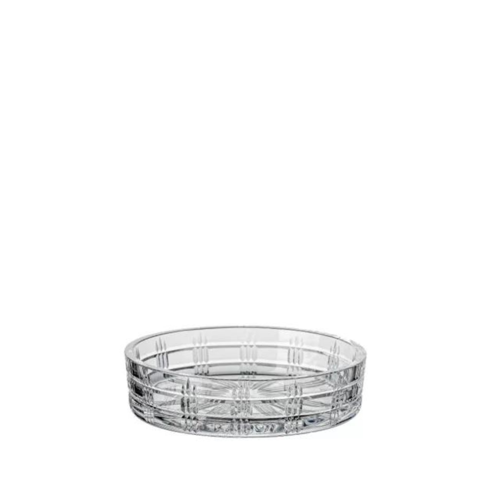Porta Garrafa de Cristal Lapidado 02 Mozart Crystal By Frederico Strauss