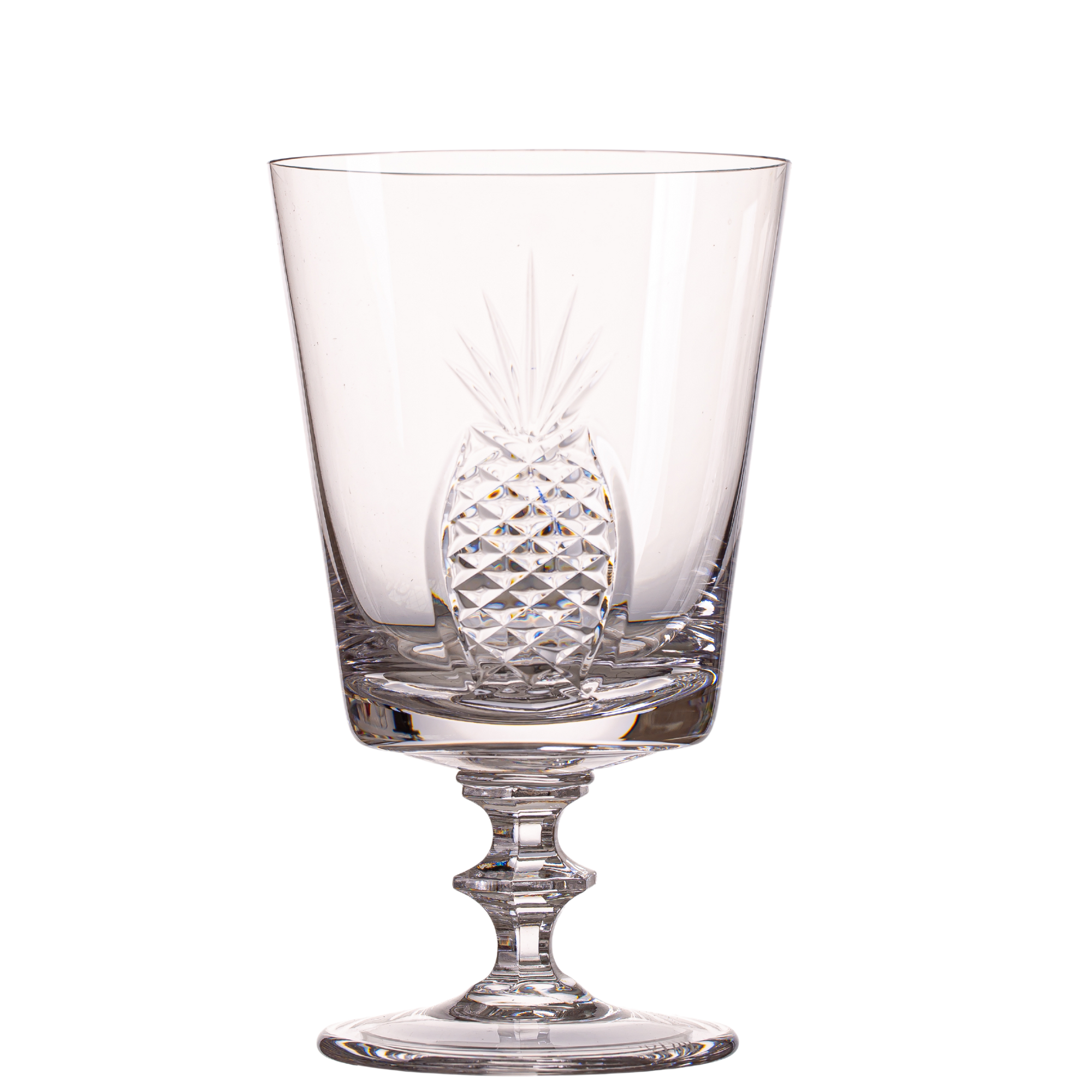Taça de Cristal Cidade Jardim para Água Mozart Crystal By Frederico Strauss Lapidado 22
