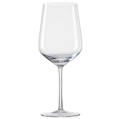 Jogo de 6 Taças de Cristal Vivaldi Alto Feliz Grand para Vinho Mozart Crystal By Frederico Strauss