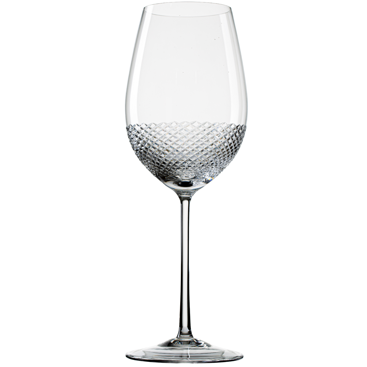 Jogo de 6 Taças de Cristal para Vinho Bordeaux Grand Cru Lapidado 50 Mozart Crystal By Frederico Strauss