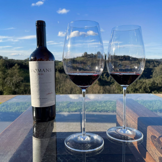 Jogo de 6 Taças de Cristal Bordeaux Grand Cru para Vinho Mozart Crystal By Frederico Strauss - 690ml - Sinfonia
