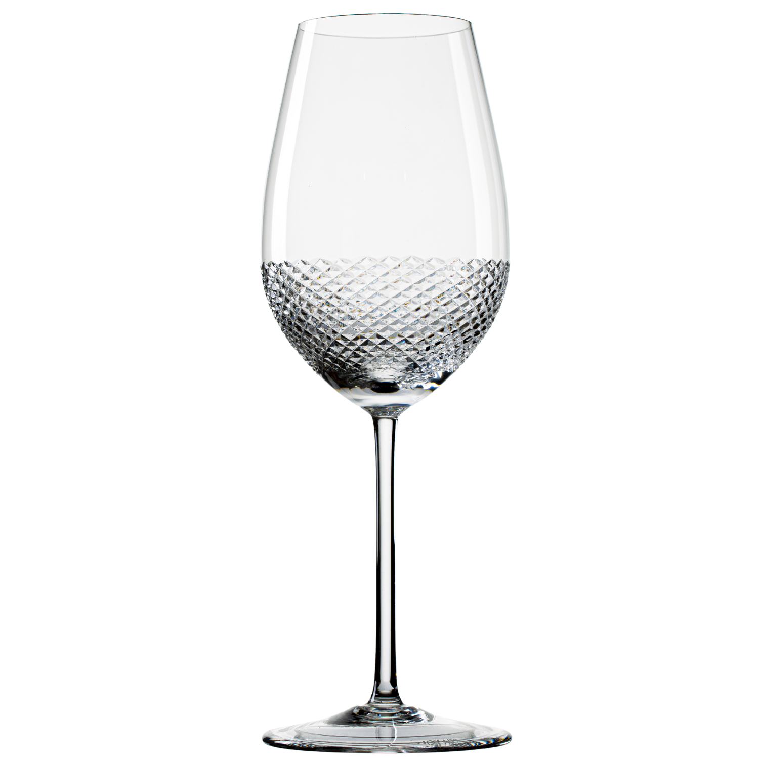 Jogo de 6 Taças de Cristal Brunello Di Montalcino Lapidado 50 Mozart Crystal By Frederico Strauss