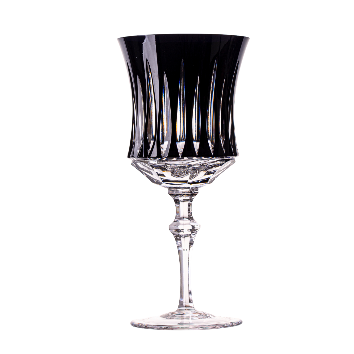 Taça de Cristal Flauta Vivaldi para Vinho Tinto Overlay Mozart Crystal By Frederico Strauss - 345ml - Flauta 66
