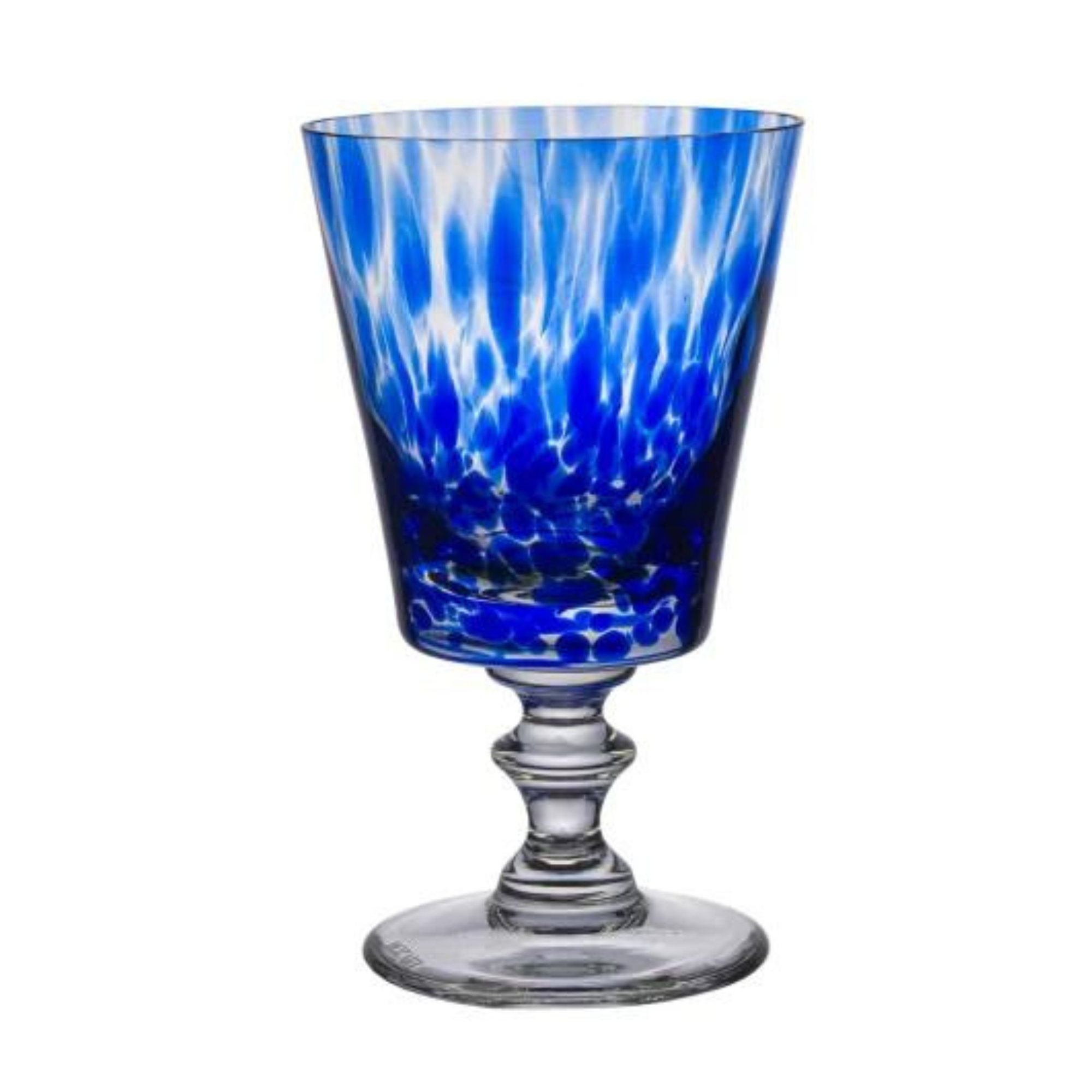 Taça de Cristal Casual Murano Colors Azul Mozart Crystal By Frederico Strauss