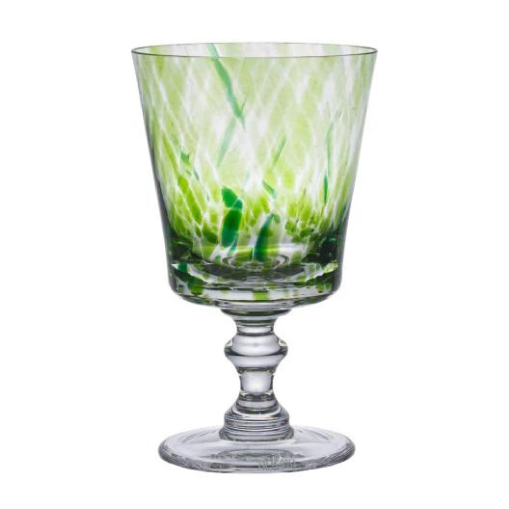 Taça de Cristal Casual Murano Colors Verde Claro Mozart Crystal By Frederico Strauss