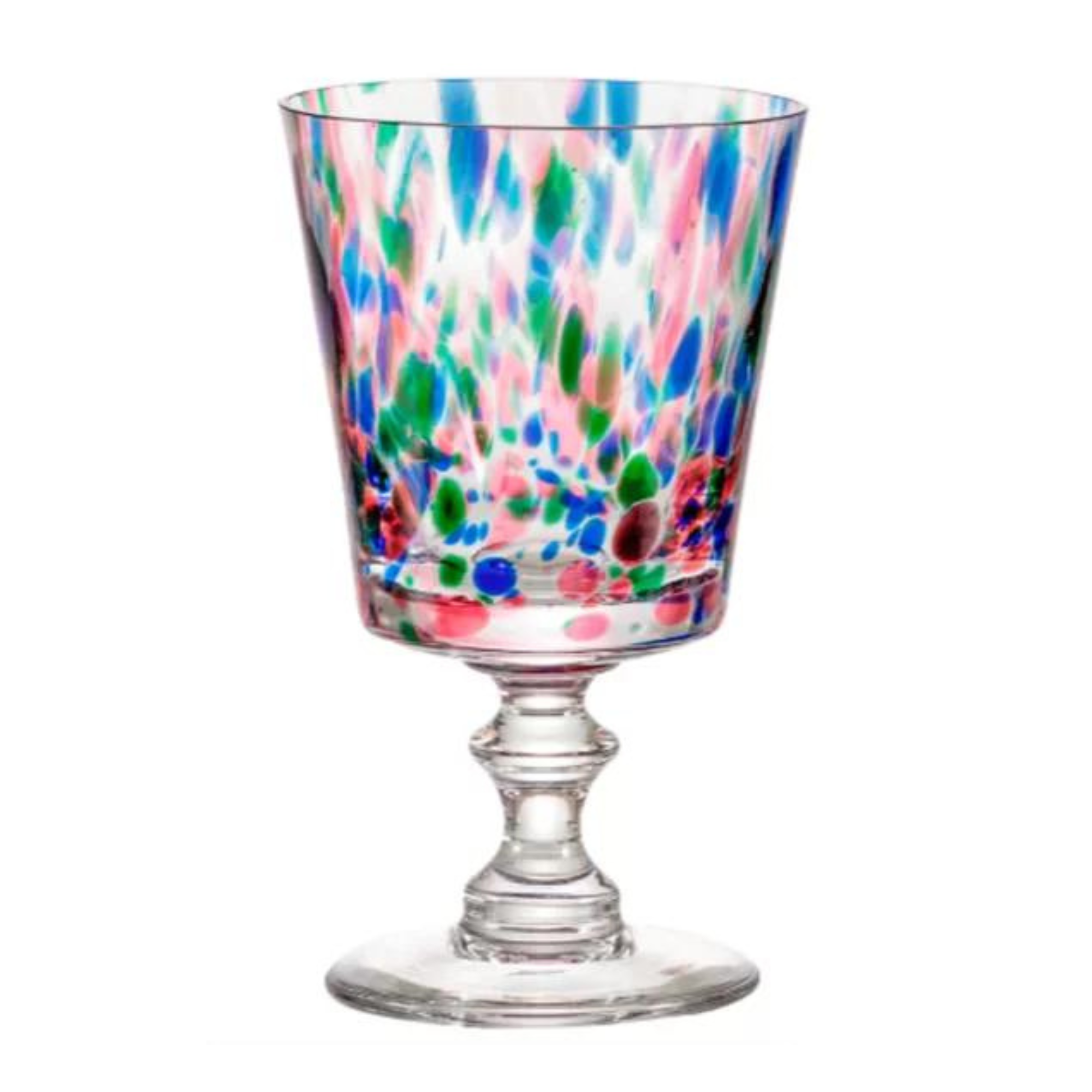 Taça de Cristal Casual Murano Colors Mozart Crystal By Frederico Strauss