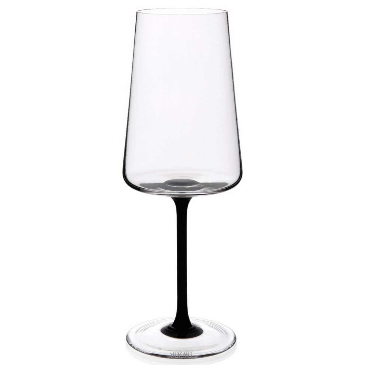 Jogo de 2 Taças de Cristal Haste Colorida para Vinho Tinto Mozart Crystal By Frederico Strauss
