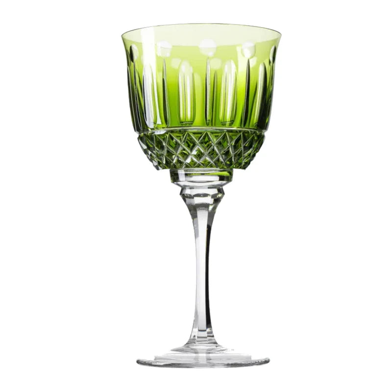 Taça de Cristal para Água Overlay Mozart Crystal By Frederico Strauss - 400ml - Sonata 69