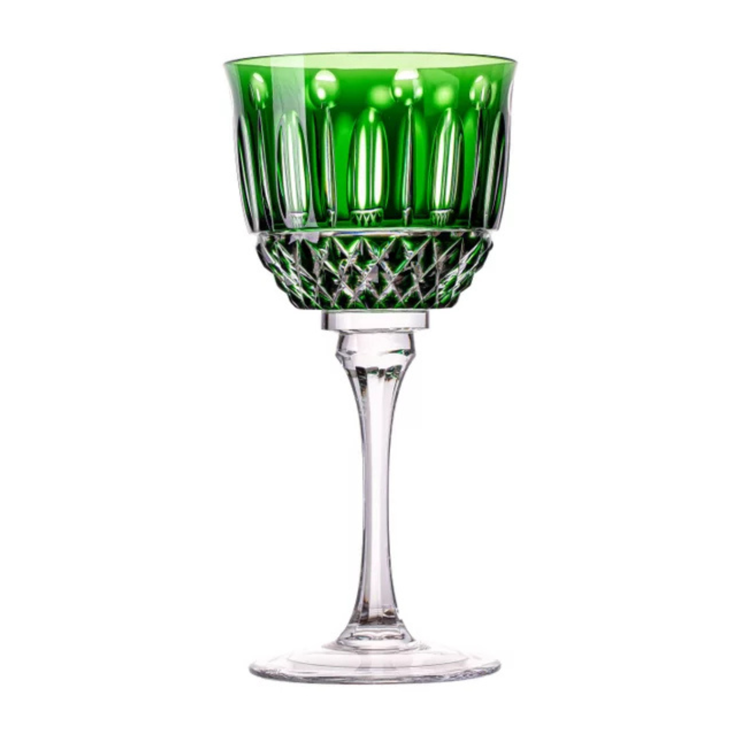 Taça de Cristal para Água Overlay Mozart Crystal By Frederico Strauss - 400ml - Sonata 69