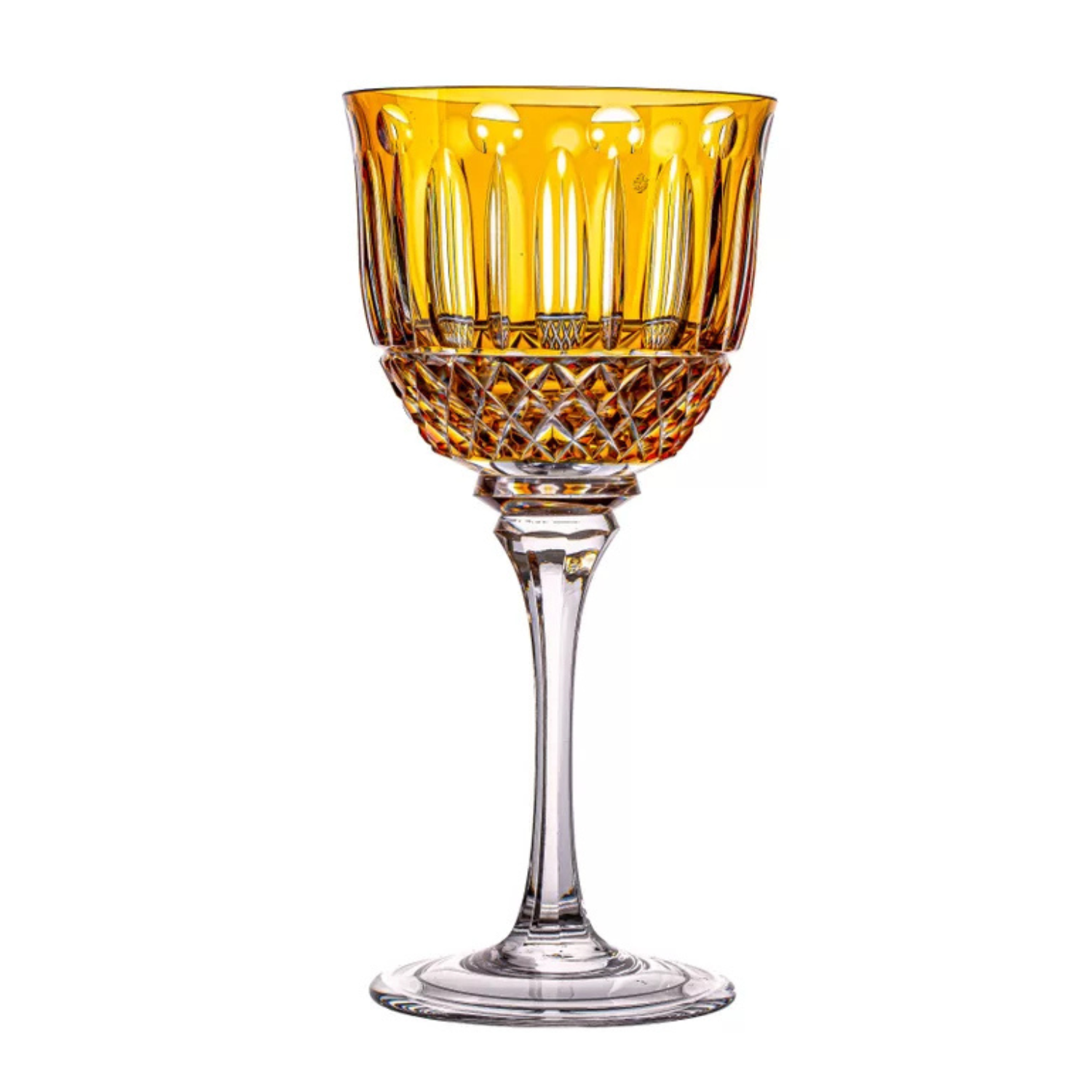 Taça de Cristal para Água Overlay Mozart Crystal By Frederico Strauss - 400ml - Sonata 69