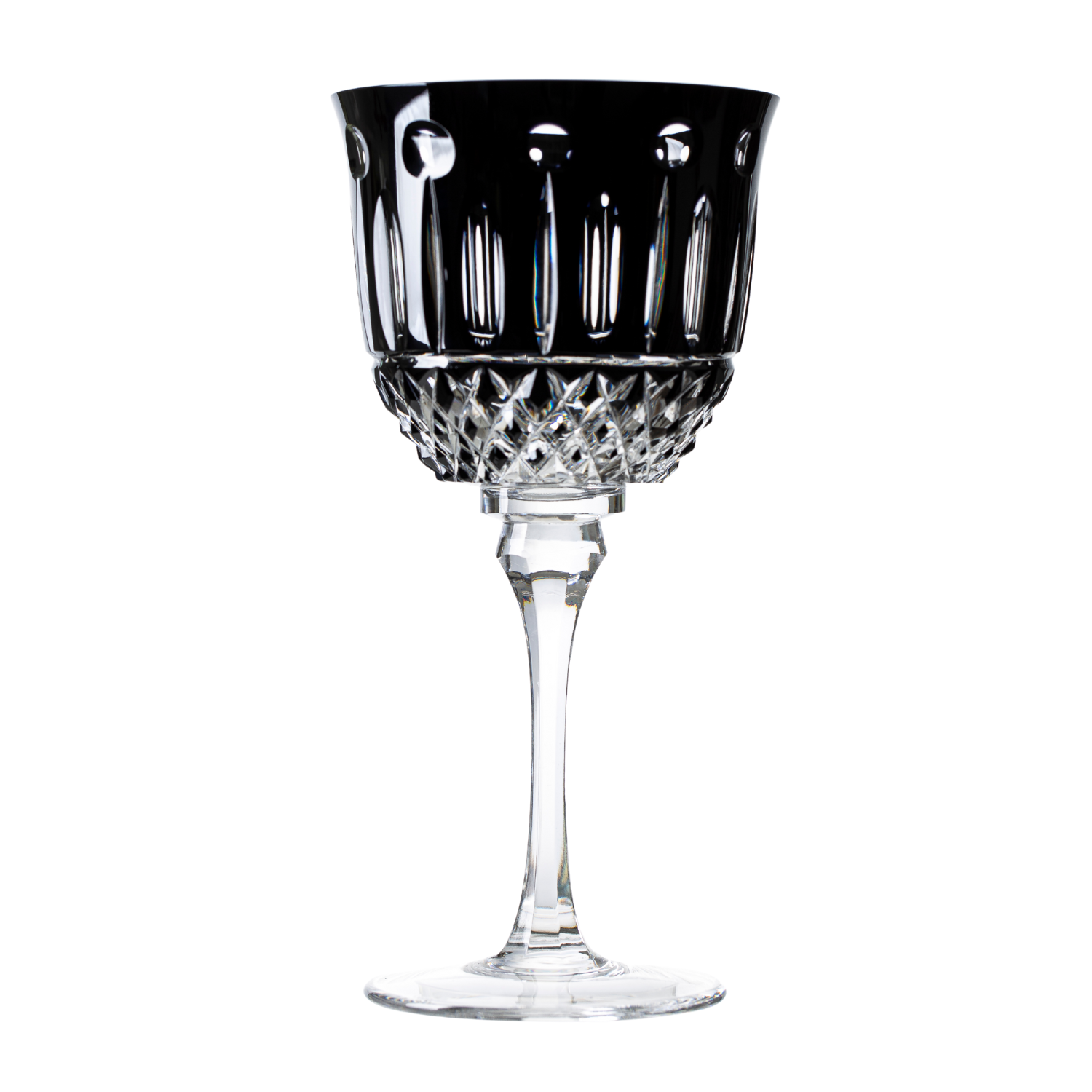 Taça de Cristal para Água Overlay Mozart Crystal By Frederico Strauss - 400ml - Sonata 69
