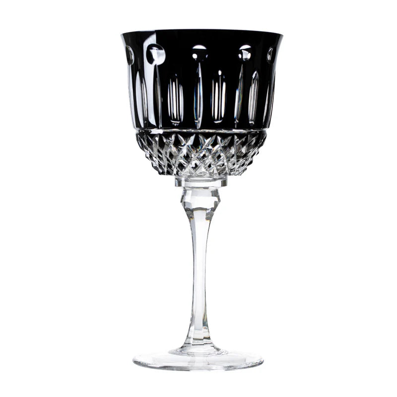 Taça de Cristal para Água Overlay Mozart Crystal By Frederico Strauss - 400ml - Sonata 69
