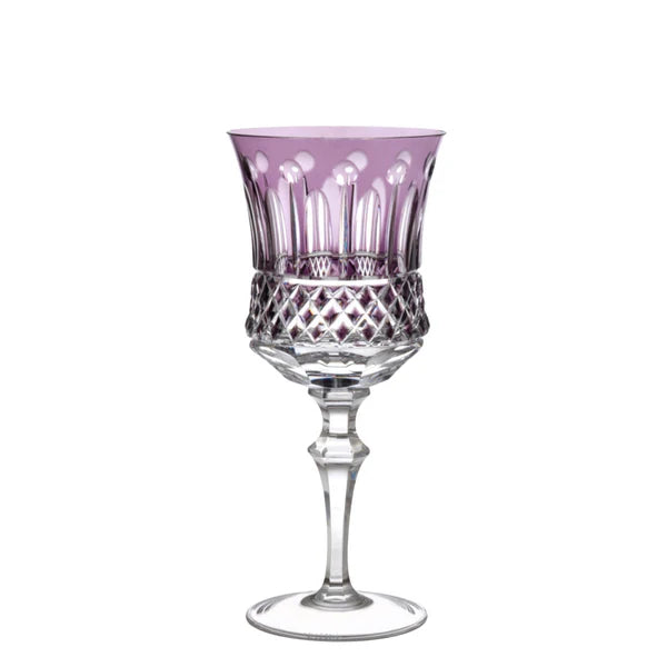 Taça de Cristal para Vinho Branco Overlay Mozart Crystal By Frederico Strauss - 270ml - Flauta 69