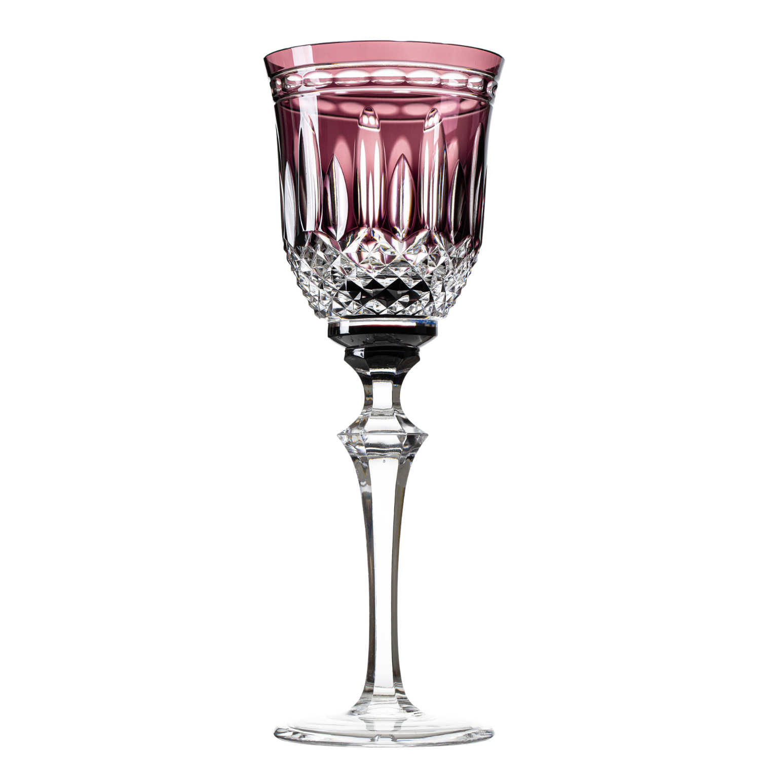 Taça de Cristal para Água Overlay Mozart Crystal By Frederico Strauss - 350ml - Serenata 68
