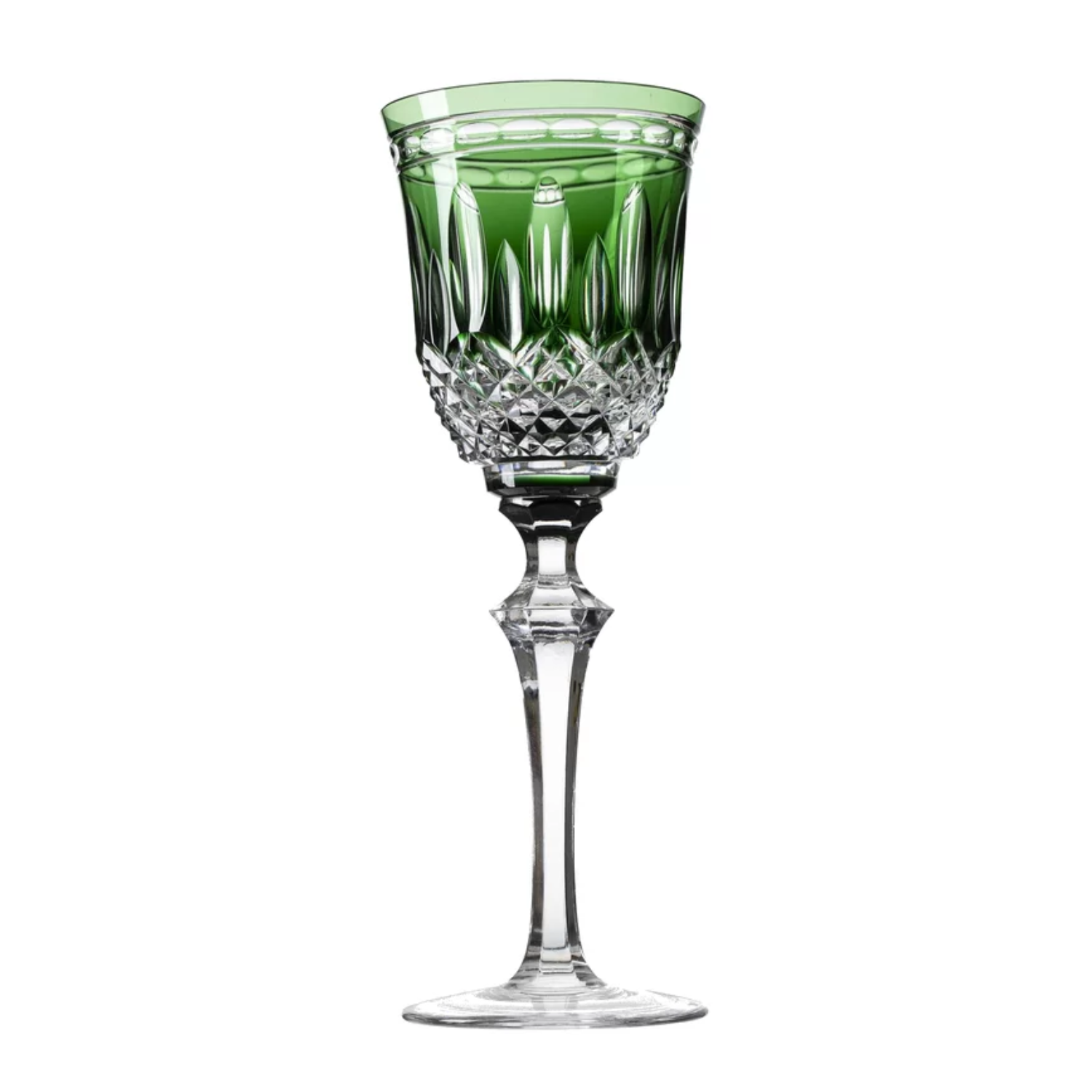Taça de Cristal para Vinho Tinto Overlay Mozart Crystal By Frederico Strauss - 250ml - Serenata 68