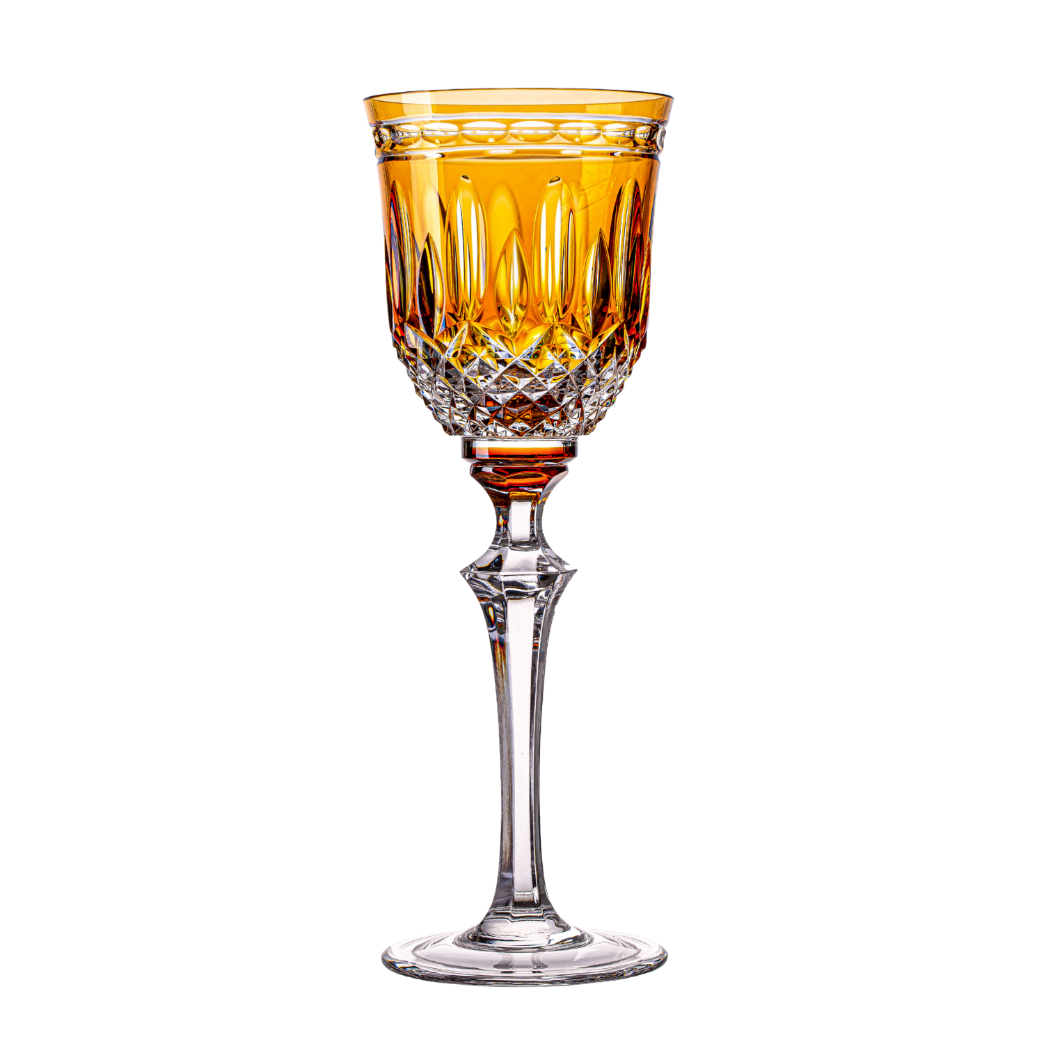 Taça de Cristal para Vinho Tinto Overlay Mozart Crystal By Frederico Strauss - 250ml - Serenata 68