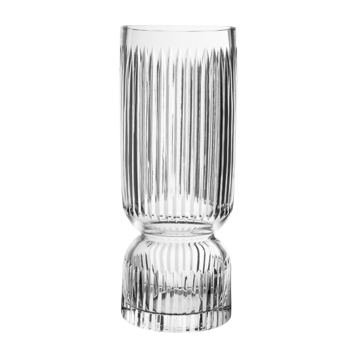 Vaso de Cristal Mozart Crystal By Frederico Strauss 24 cm - Lumen